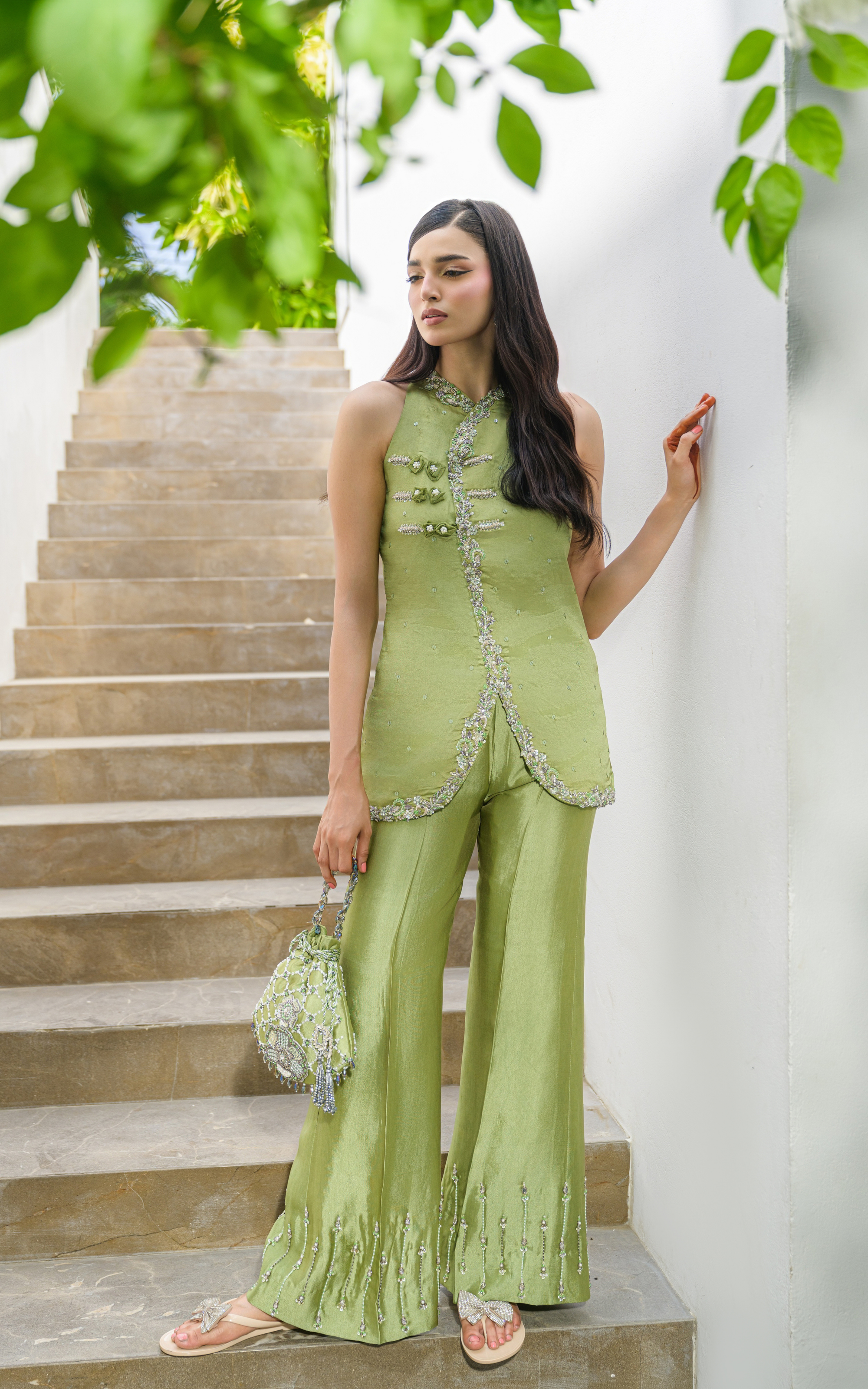 Zayra Pistachio Set