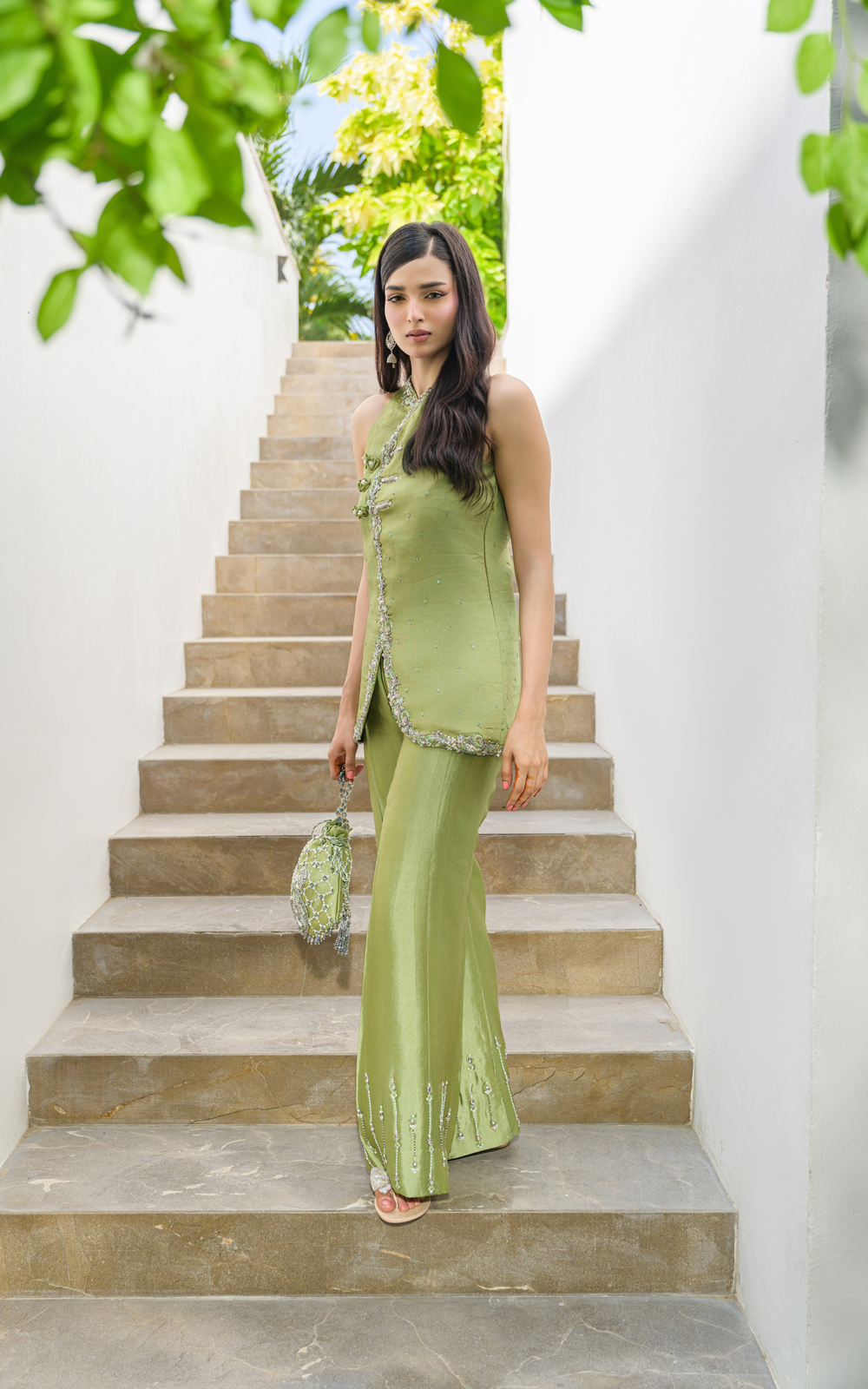 Zayra Pistachio Set